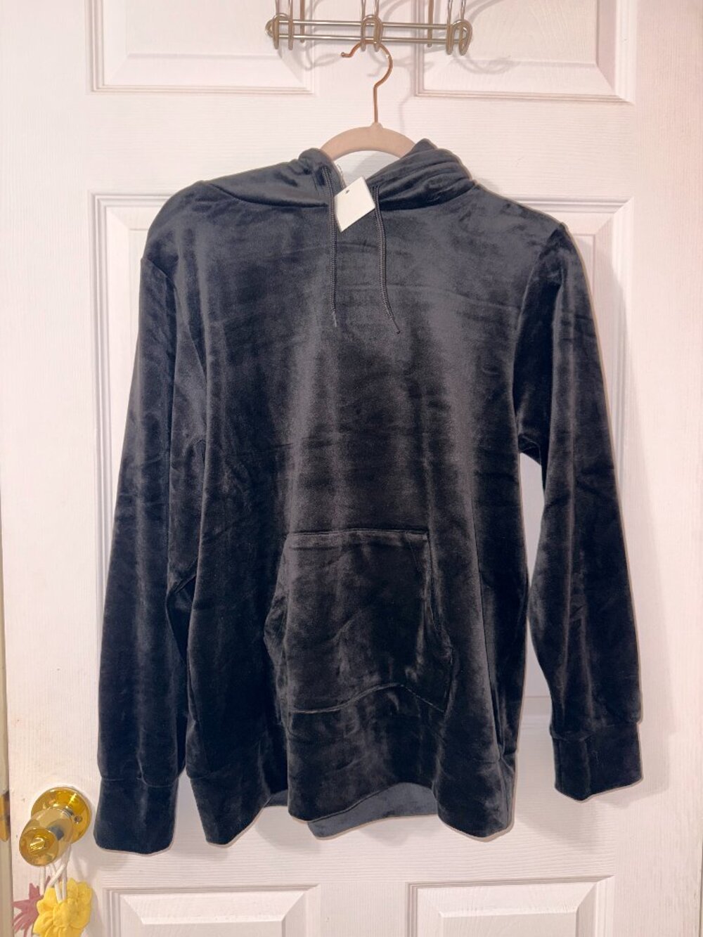 Black Velvet Hoodie